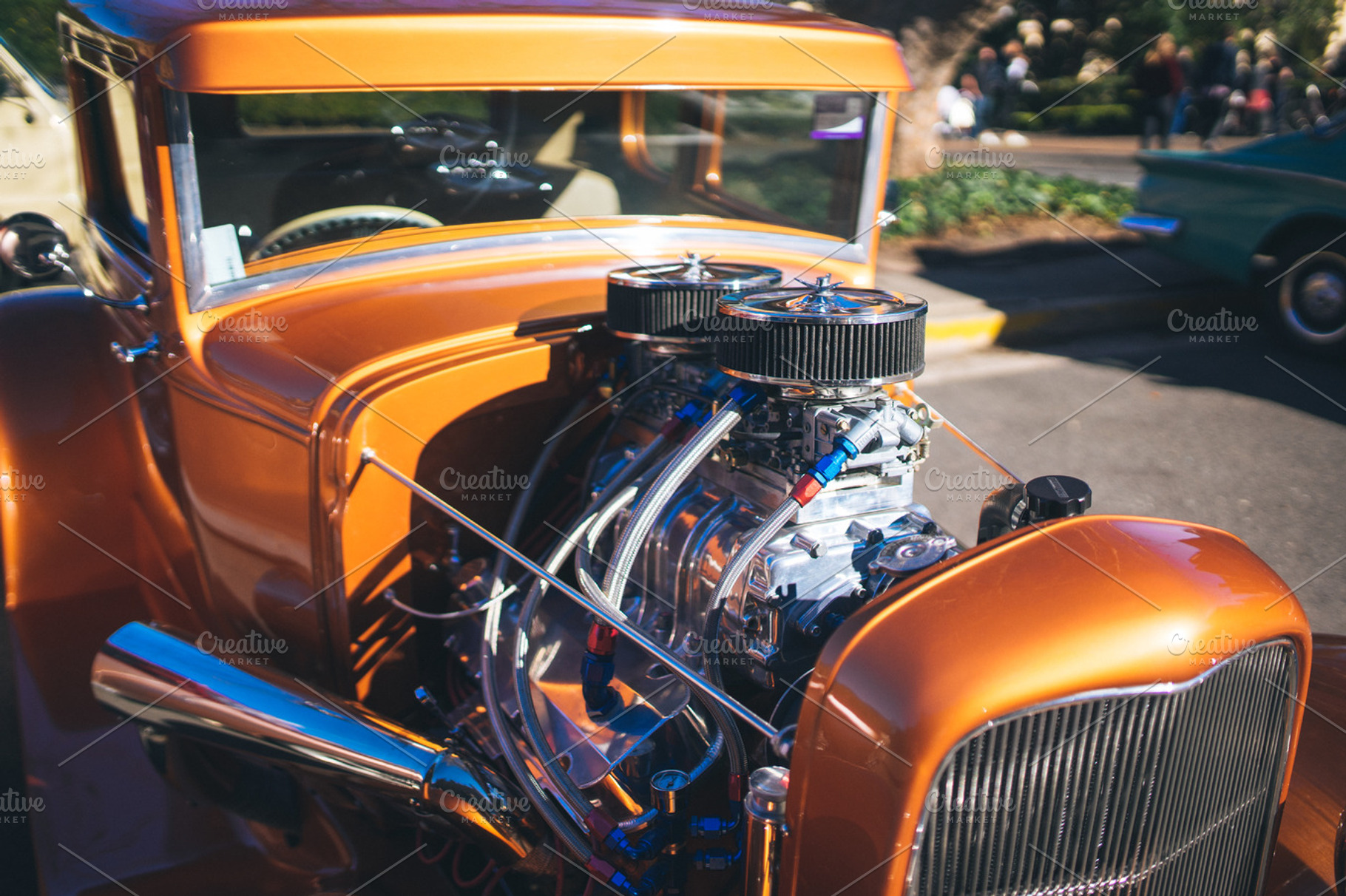 Vintage Car Engine