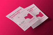 Breast Cancer Awareness Flyer, a Flyer Template by Neermana (Thumbnail 3 of 4)