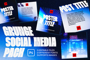 Grunge Template Kit