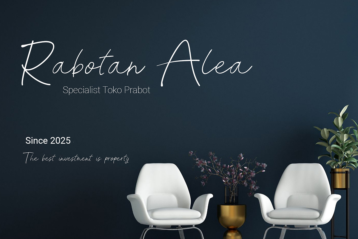 Routtela Elegant Handmade Font, a Font by RHD Creative Studio (Photo 9 of 10)