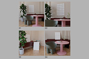 Mockup Set. Silver Frame Mockups ARI, a Household Mockup by Bonumo (Thumbnail 2 of 10)
