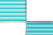 Turquoise Stripe Seamless Design Set, a Pattern Graphic by Earley Bird Design Studio (Thumbnail 3 of 8)