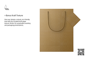 Paper Bag With Tag Mockup PSD, a Mockup by Karma (Thumbnail 6 of 8)