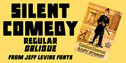 Silent Comedy JNL, a Sans Serif Font by Jeff Levine Fonts (Thumbnail 1 of 5)