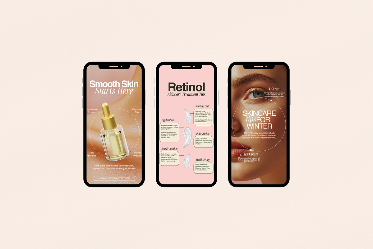 Pink Blush Skincare Social Media Kit, a Social Media Template by My Template Studio (Photo 13 of 20)