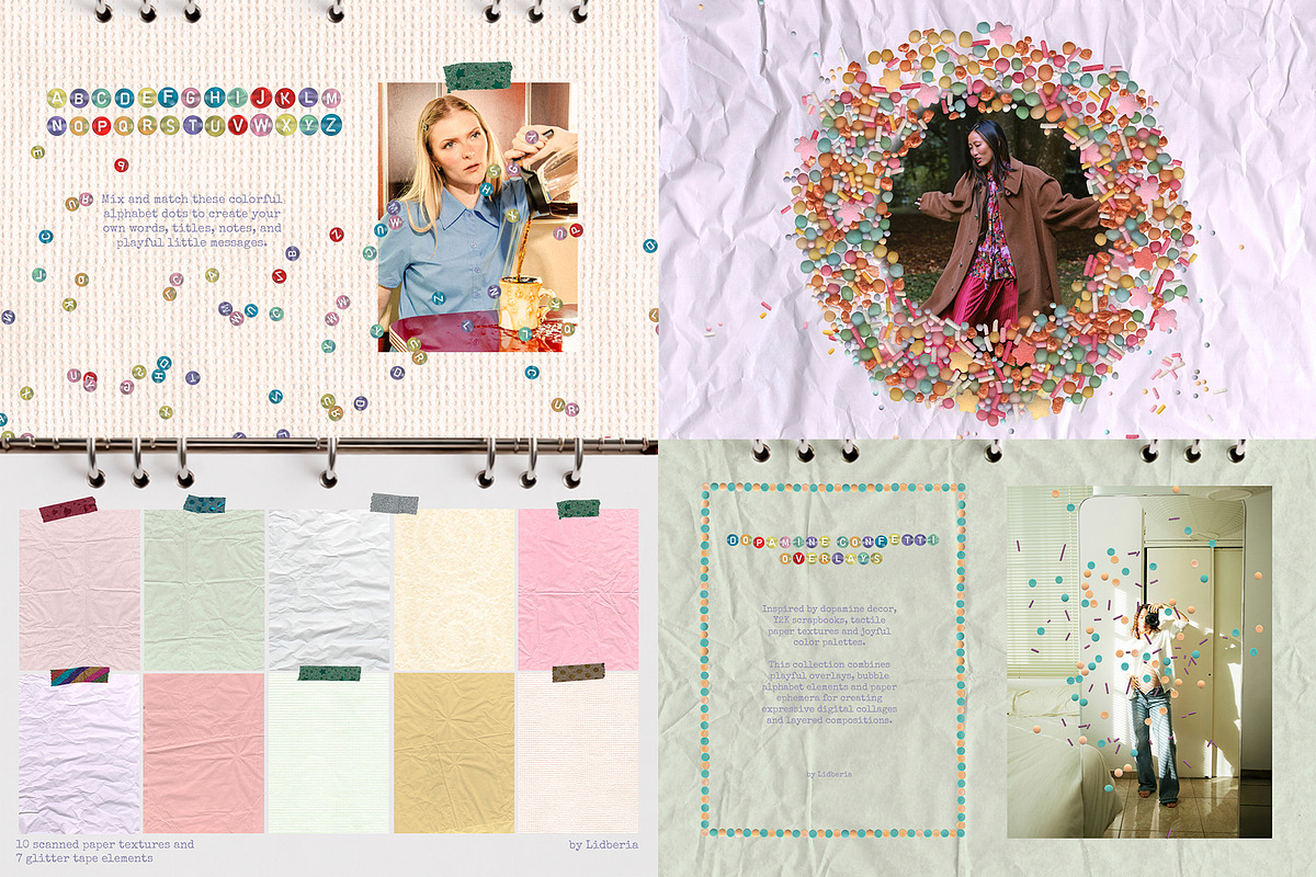 6 in 1 Overlays Embellishment Bundle, an Object Graphic by Lidberia (Photo 2 of 15)