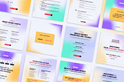 Colorful Financial Advice Media kit, a Social Media Template by thedesignsource (Thumbnail 3 of 5)