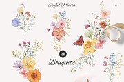 Joyful Prairie wildflowers, an Illustration by SunnyAfternoons (Thumbnail 4 of 14)