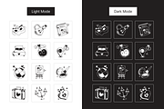 Animated Wedding Icons, a Solid Icon by Prosymbols (Thumbnail 3 of 7)