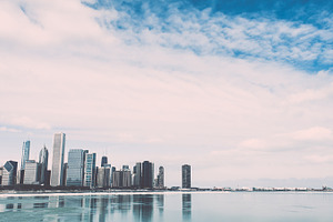 Chicago Winter Skyline