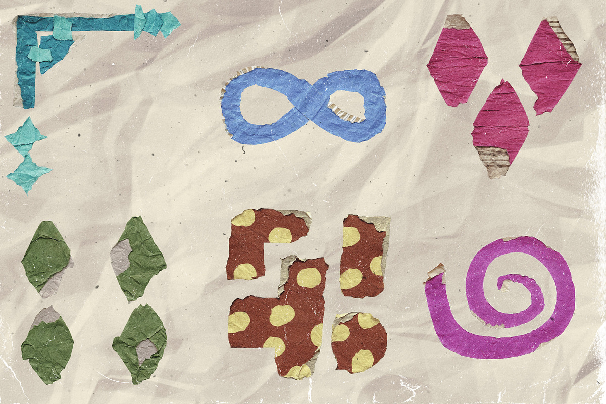 Collage Art 125+ Paper Elements, an Object Graphic by Megan Aili Designs (Photo 10 of 24)