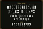 Mihbur | Art Deco Font, a Serif Font by twinstd (Thumbnail 10 of 13)