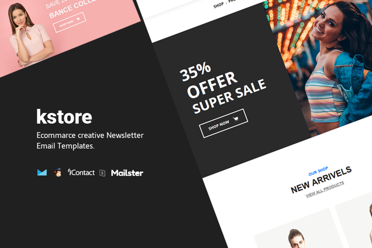 Kstore - Ecommarce Email Template, an Email Template by williamdavidoffmail