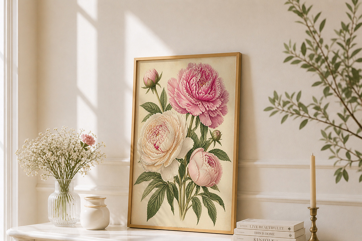 Vintage Botanical Wall Art Bundle, a Decorative Illustration by elfy creative (Photo 26 of 37)