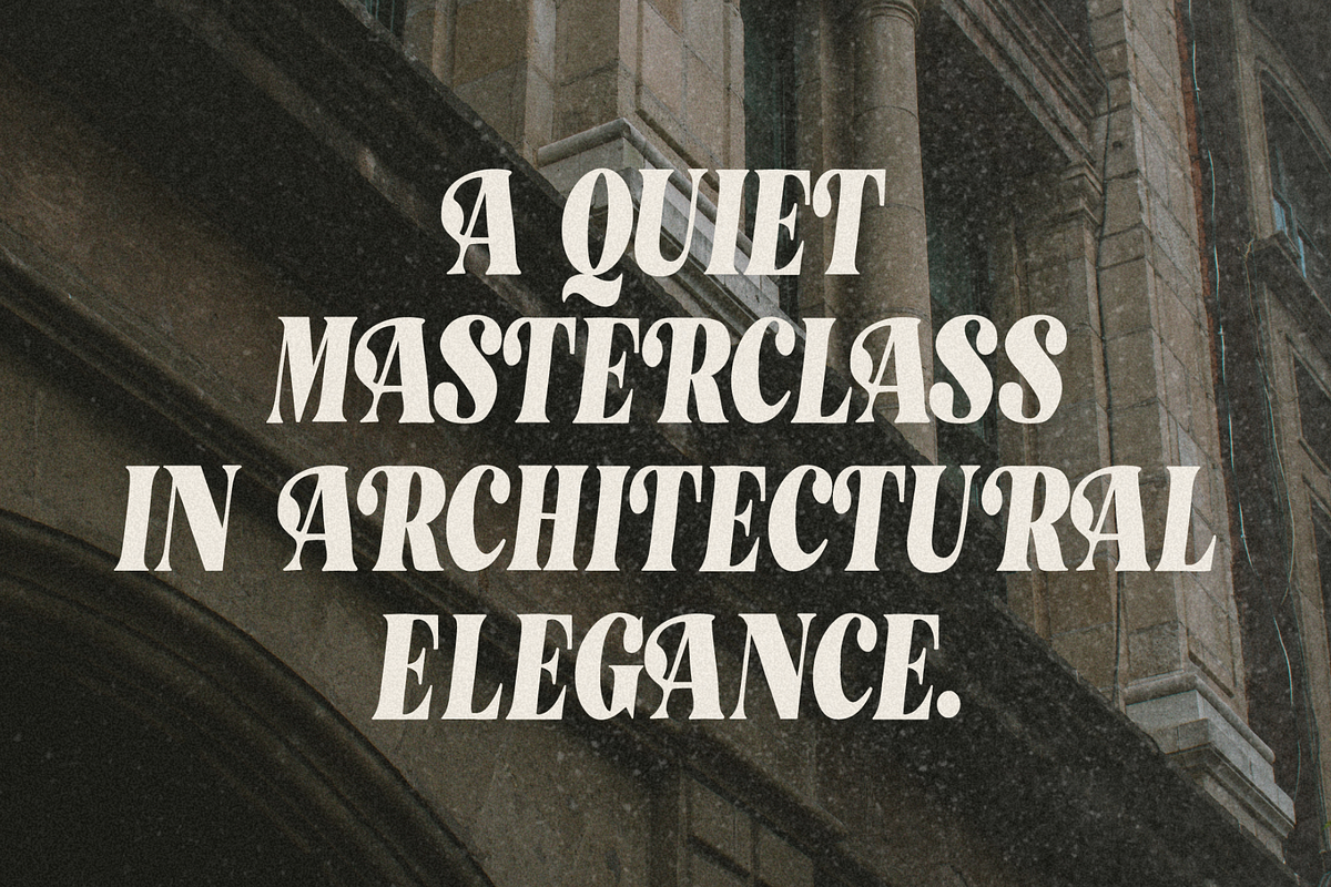 Atelier Modern Serif Font, a Serif Font by Nonceni (Photo 2 of 15)