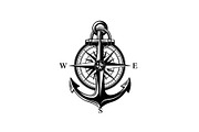Nautical Anchor Compass Bundle, an Illustration by Creativeshirt (Thumbnail 21 of 31)