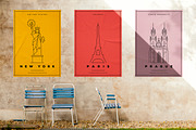 30 - Minimal City Poster, an Illustration by Kursat Unsal (Thumbnail 2 of 3)