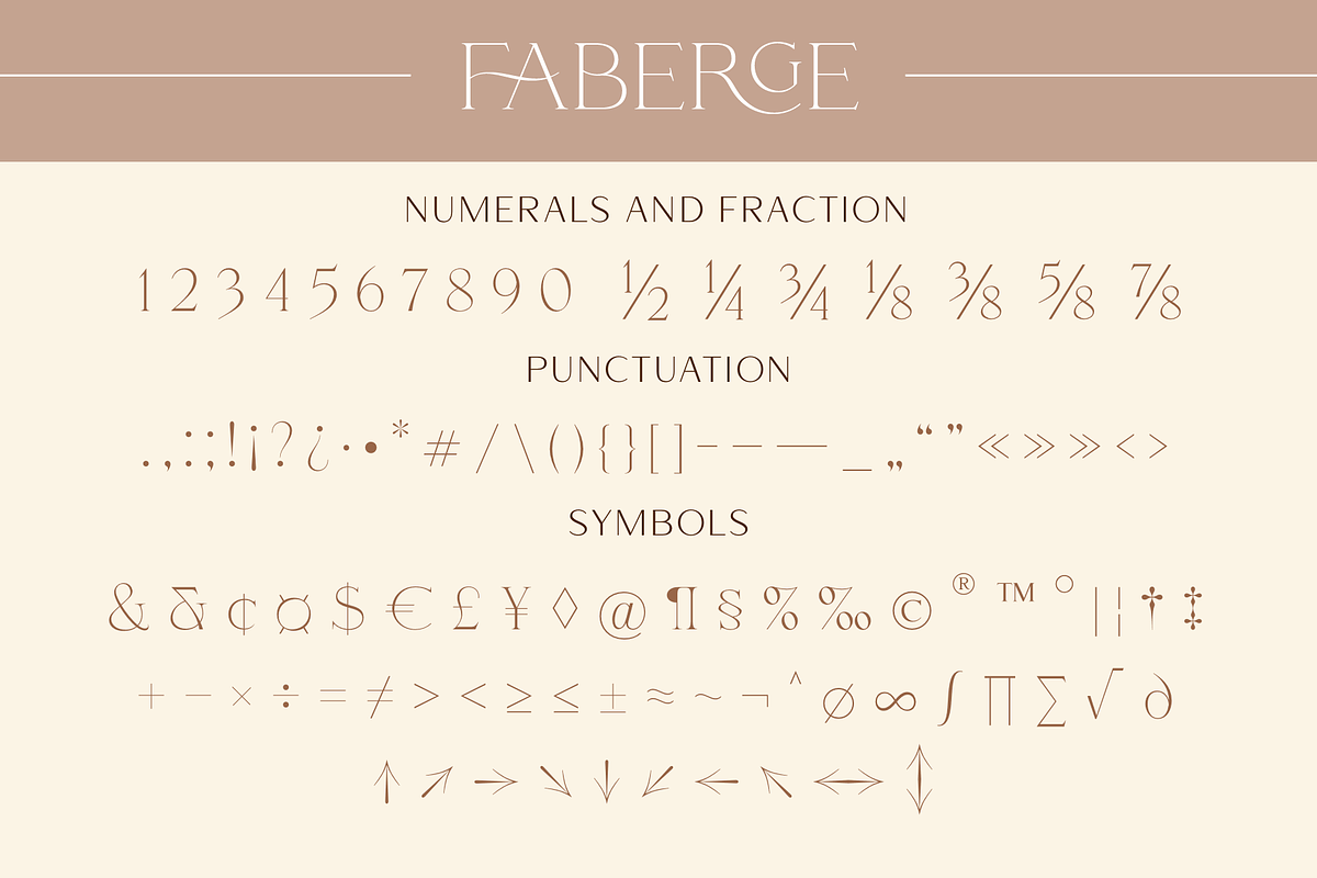 Faberge, a Serif Font by Larin Type Co. (Photo 15 of 15)