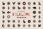 Folklore: 54 Folk Art Elements, an Object Graphic by pixelbuddha.net (Thumbnail 1 of 6)