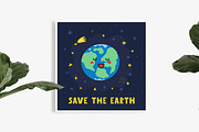 Cute Space Collection, an Animal Illustration by Gulnara Sabirova (Thumbnail 20 of 23)