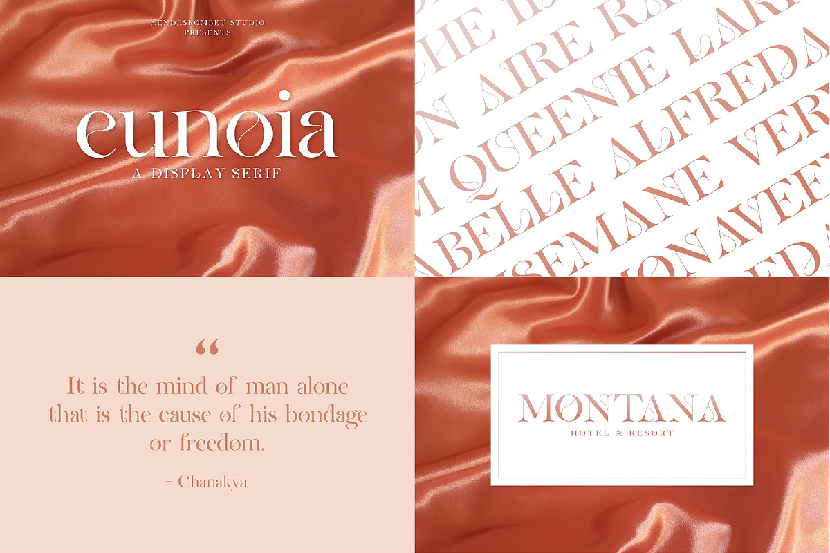 The Luxury Serif Collection-5 Fonts, a Serif Font by NendesKombet Studio (Photo 4 of 7)