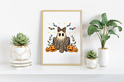 Leopard Ghost Coquette PNG, an Illustration by Craft Nest (Thumbnail 5 of 6)