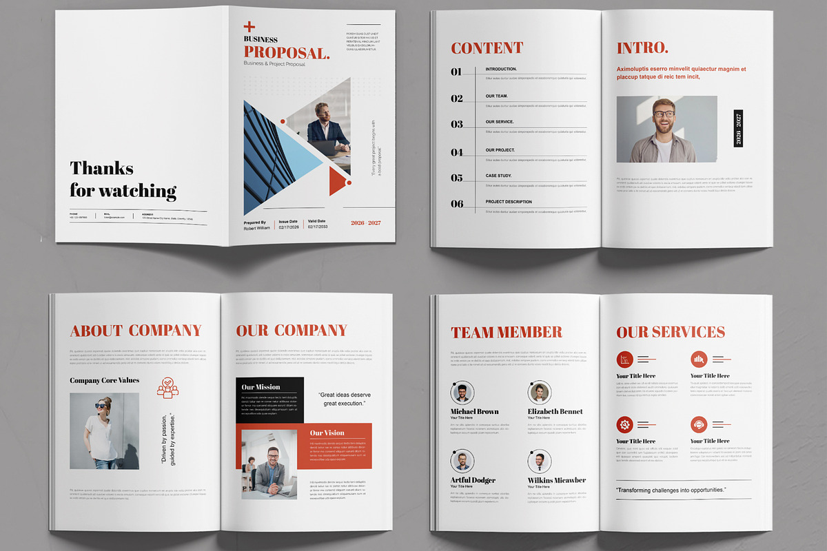 Project Proposal Design Layout preview 2