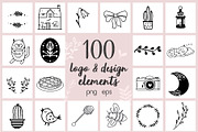 Graphic Bundle clipart & pattern, a Background Graphic by Cozy pattern shop (Thumbnail 33 of 37)