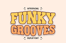 Funky Grooves - Retro Funky Font