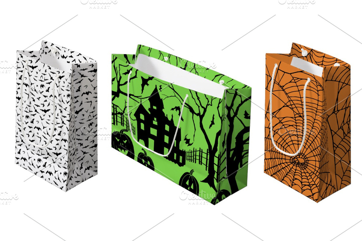 Halloween Illustrated Vectors, an Illustration by becky nimoy (Photo 4 of 5)
