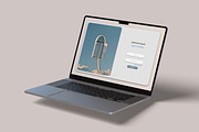 Macbook Mockup Set | 25 PSD files, a Mac Mockup by rahmatmoscae (Thumbnail 14 of 26)