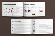 Welcome Book Magazine Landscape, a Magazine Template by E-Type (Thumbnail 5 of 7)