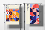 Abstract vector geometric background, a Pattern Graphic by Getalo Viktoriia (Thumbnail 12 of 13)