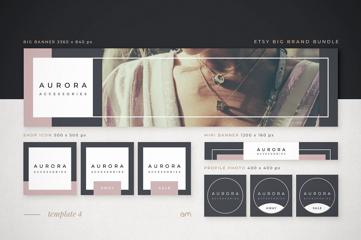 Etsy Big Brand Bundle, a Branding & Logo Template by AM Studio (Photo 7 of 23)