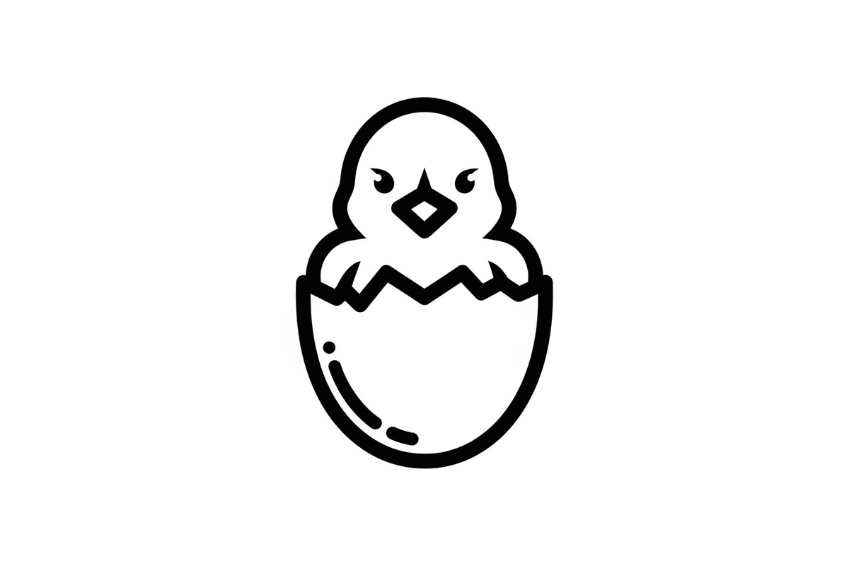 Cute Easter Chick Hatch Vector Bundl, an Illustration by jahid234 (Photo 14 of 51)