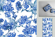 9 JPG/ Classic flower, Chinoiserie, a Pattern Graphic by Theraphosath (Thumbnail 11 of 12)