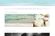 Love Me Do - WordPress Theme, a WordPress Template by angiemakeswebsites (Thumbnail 4 of 5)