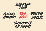 Gako Censi Handmade Brush Font, a Handwritten Font by Maulana Creative (Thumbnail 8 of 8)