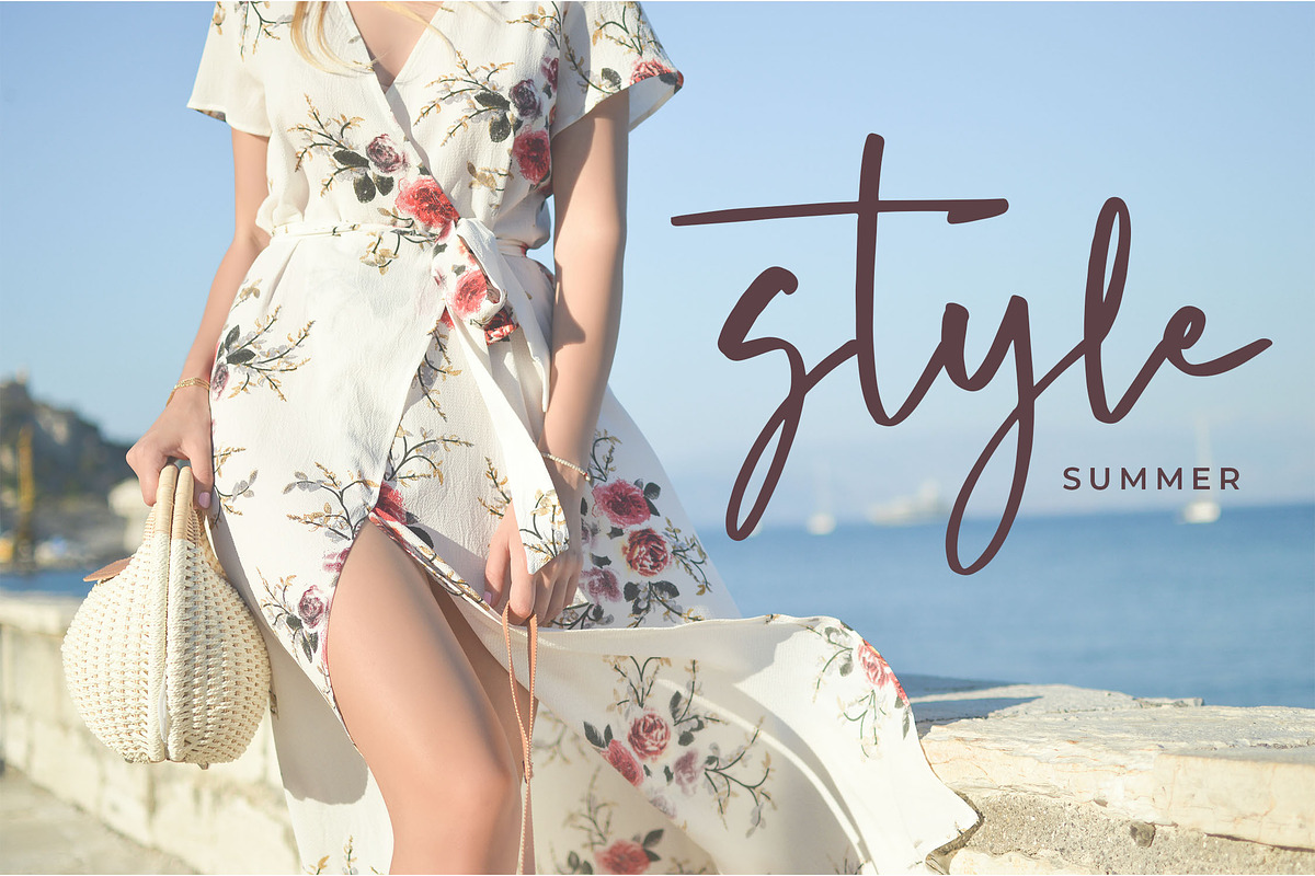 Petraloka Brush Script Font, a Script Font by NTC Graphic (Photo 4 of 9)