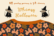 Whimsical Halloween Collection, a Pattern Graphic by AyaLormus (Thumbnail 1 of 10)