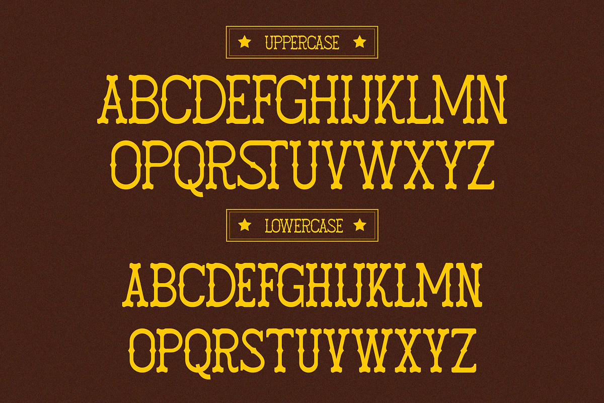 Fatient | Western Slab Retro, a Slab Serif Font by Denustudios (Photo 9 of 12)