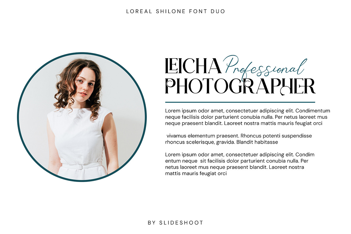 Loreal Shilone - Font Duo, a Serif Font by Idea Studio (Photo 4 of 13)