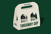 Cup Holder Mockup, a Cups & Container Mockup by Permadi Creative (Thumbnail 5 of 5)