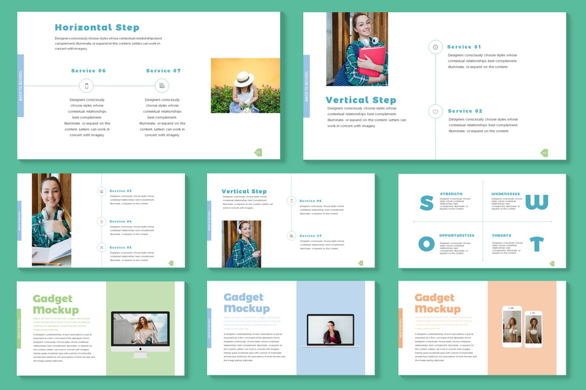 College - Back to School Powerpoint, a Presentation Template by feydesign (Photo 6 of 8)