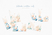 Watercolor Irises Flowers and Herons, an Illustration by Alamella (Thumbnail 8 of 15)