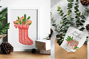 Cozy Christmas Watercolor Collection, a Decorative Illustration by Olya Haifisch (Thumbnail 12 of 12)