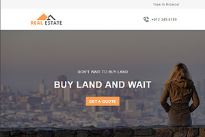 Real Estate - Responsive Email