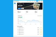 Fintech Dashboard & Financial Analyt, an App Template by nagaredesignstudio (Thumbnail 3 of 5)