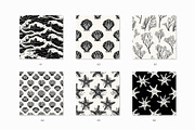 Underwater Seamless Patterns Bundle, a Pattern Graphic by Curly_Pat (Thumbnail 13 of 15)
