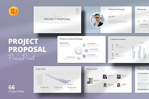 Project Proposal PowerPoint, a Presentation Template by Design Vault